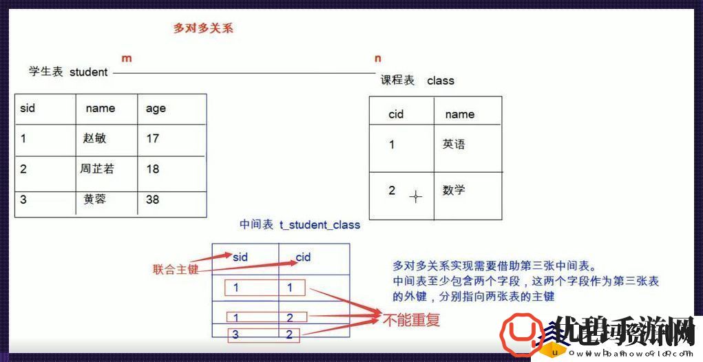 多对多关系的奇葩主键探秘